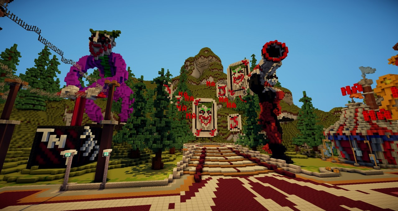 Illustration for article titled The Minecraft Server Where You're Greeted by The Joker